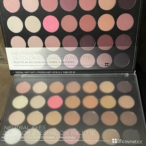 BH Cosmetics Neutral Eyeshadow Palette with Pink and Brown Hues BNIP